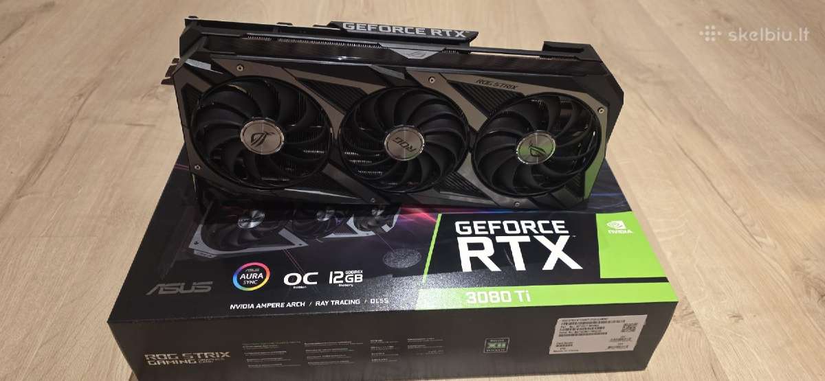 Rtx 3080ti Asus Strix Oc - nuotraukos Nr. 2