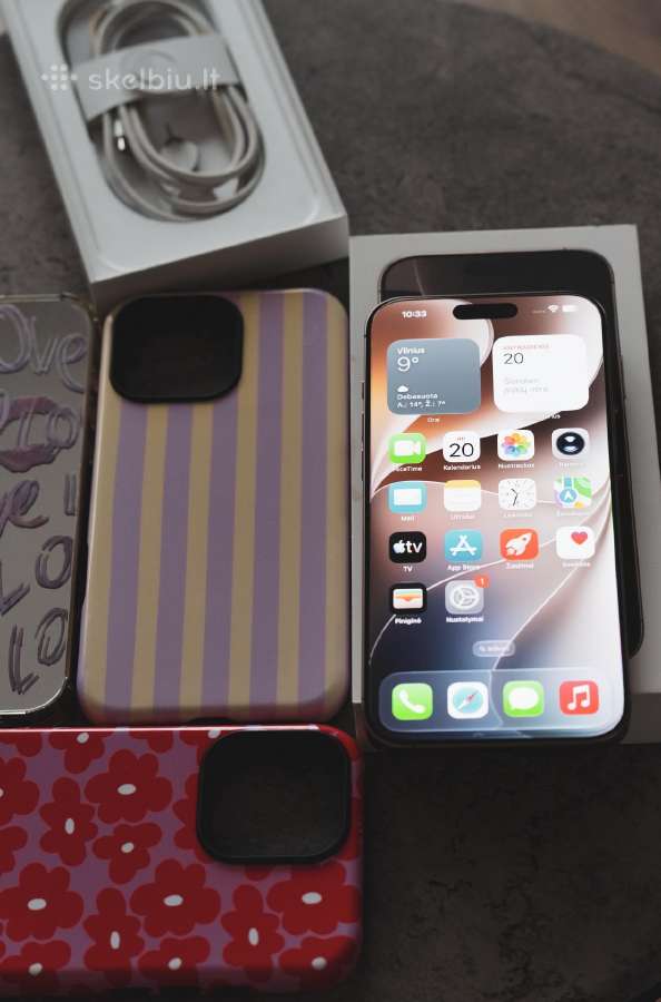 Idealus iPhone 16 Pro Max. su komplektacija - nuotraukos Nr. 3