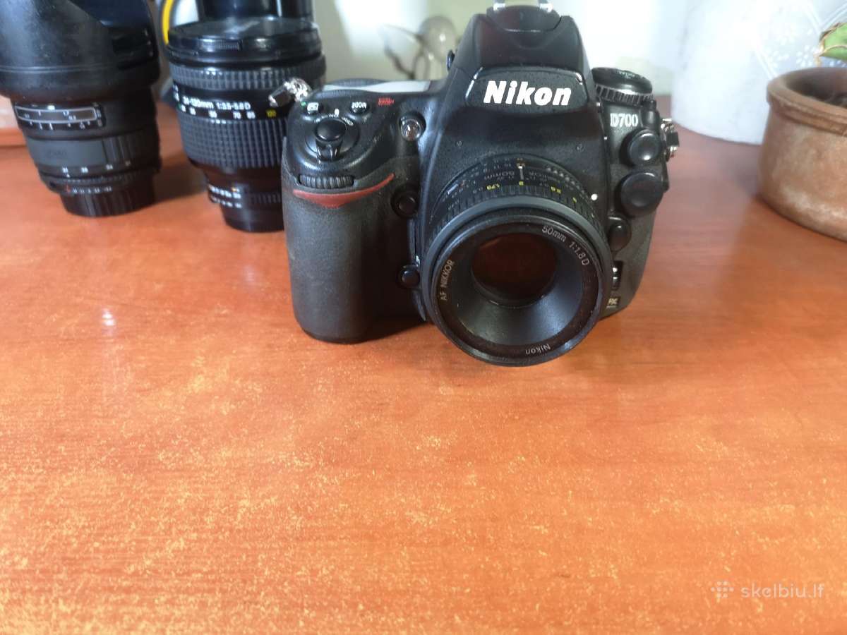 Nikon D700 50mm F1.8 70-200 f4 21-35 f3.5-4.2 - nuotraukos Nr. 2