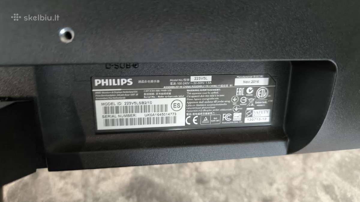 Monitorius Philips - nuotraukos Nr. 3