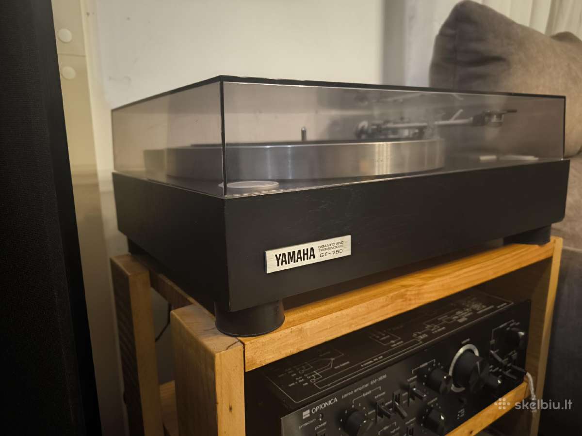 Yamaha GT-750 plokštelių grotuvas - nuotraukos Nr. 4