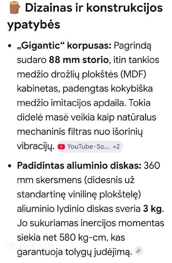 Yamaha GT-750 plokštelių grotuvas - nuotraukos Nr. 12
