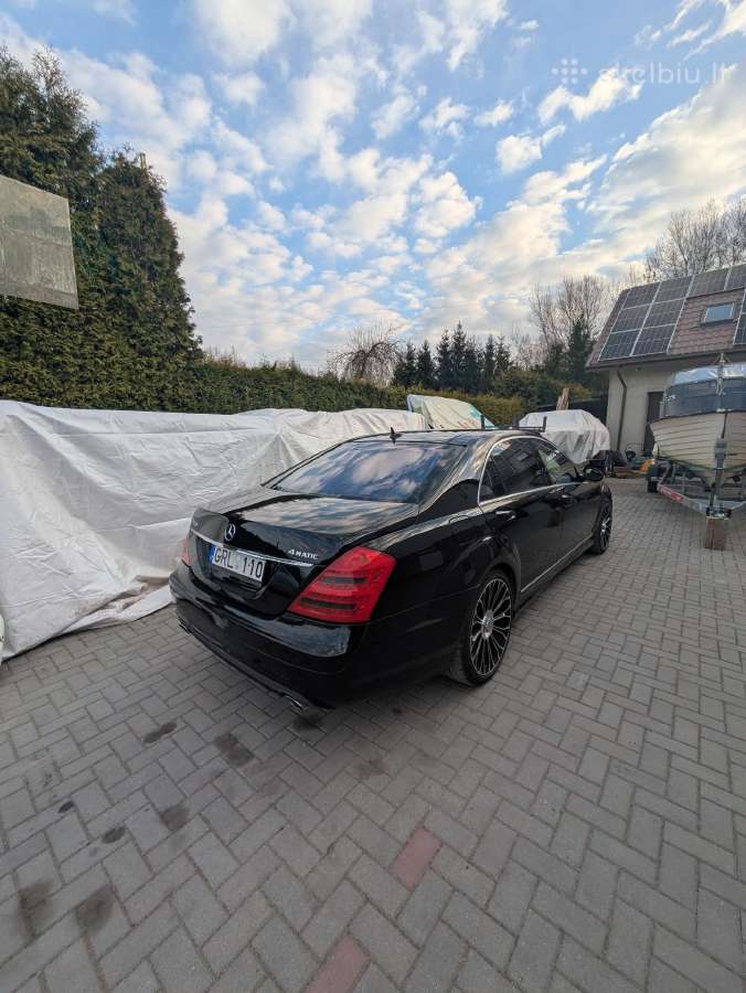MB S 5.5l 284kw 4matic long 13l/100km Duju - nuotraukos Nr. 12
