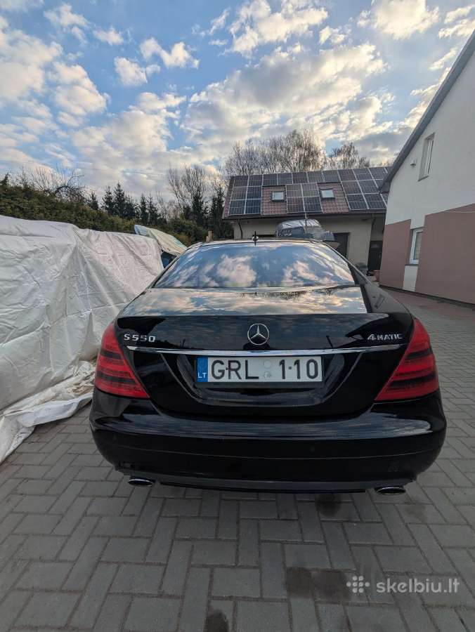 MB S 5.5l 284kw 4matic long 13l/100km Duju - nuotraukos Nr. 13
