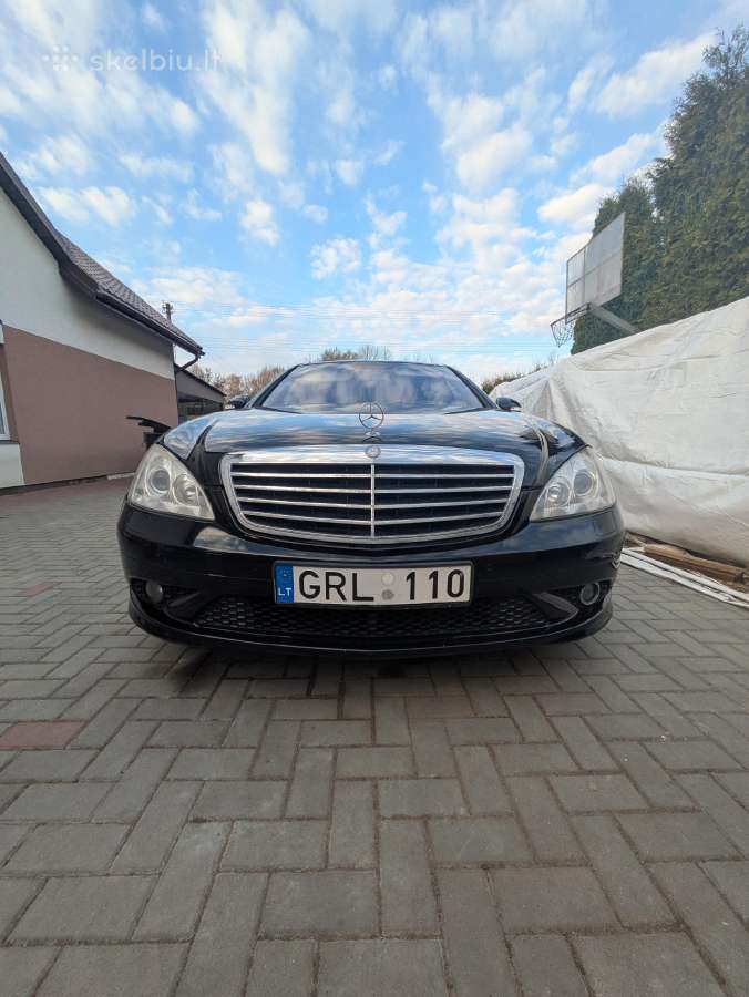 MB S 5.5l 284kw 4matic long 13l/100km Duju - nuotraukos Nr. 14