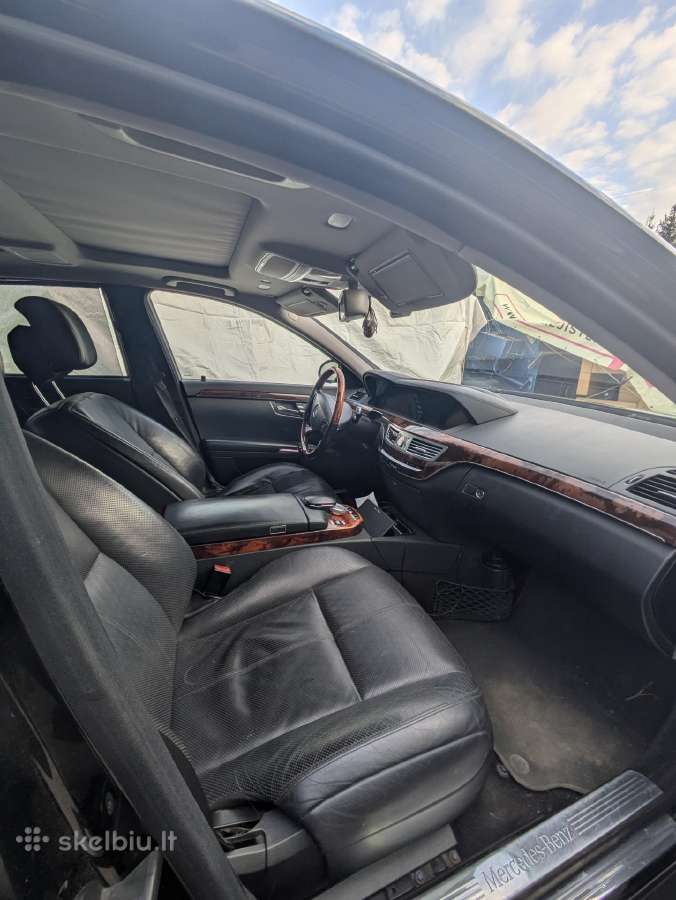 MB S 5.5l 284kw 4matic long 13l/100km Duju - nuotraukos Nr. 15