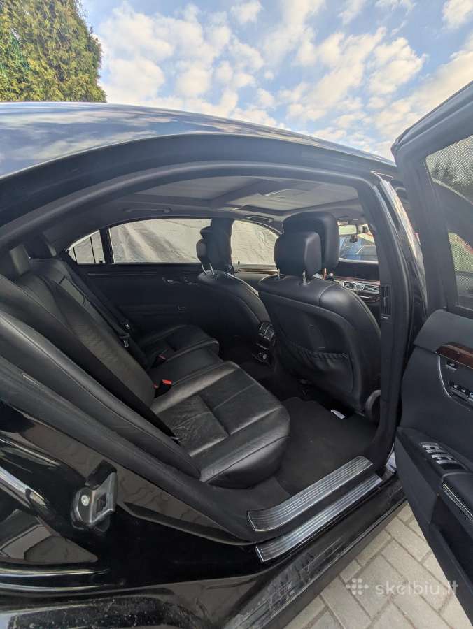 MB S 5.5l 284kw 4matic long 13l/100km Duju - nuotraukos Nr. 16