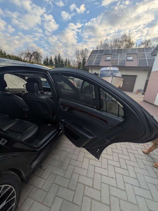 MB S 5.5l 284kw 4matic long 13l/100km Duju - nuotraukos Nr. 19