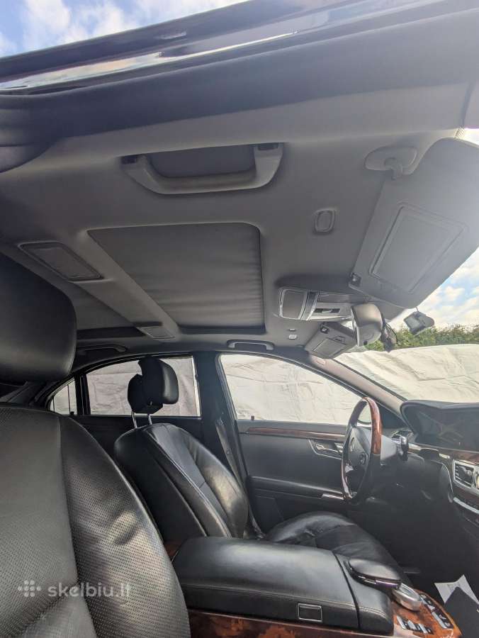 MB S 5.5l 284kw 4matic long 13l/100km Duju - nuotraukos Nr. 21