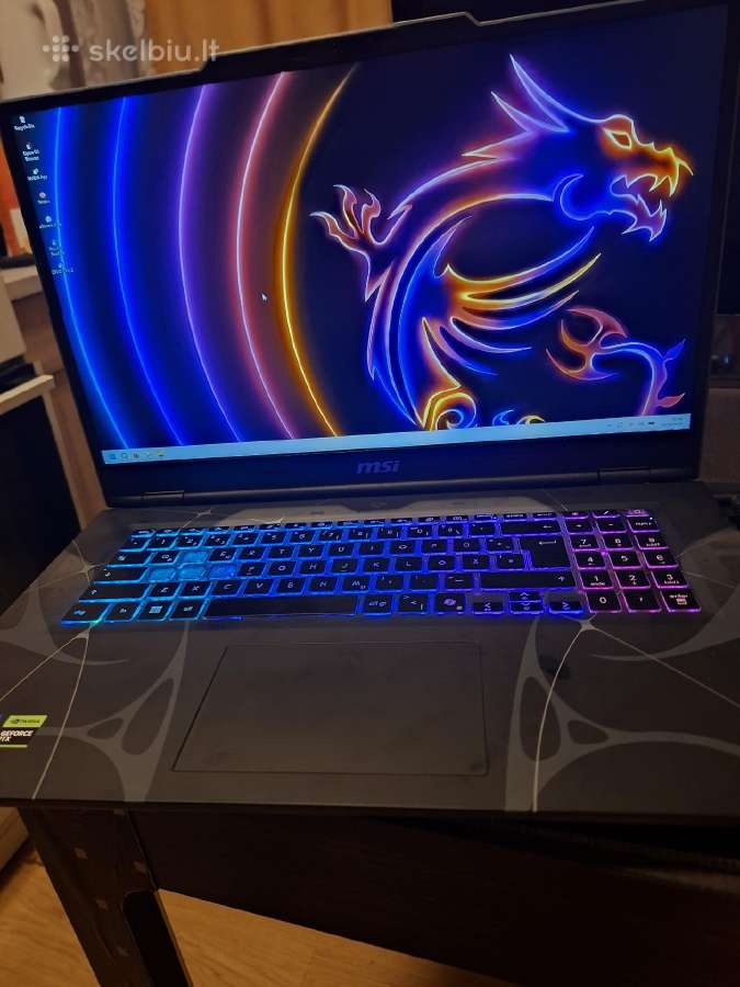 13 gen i7 rtx 5060 8gb SSD 512 RAM ddr5 16 GB - nuotraukos Nr. 4