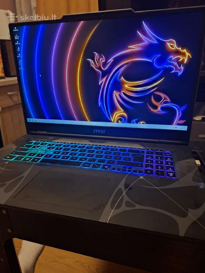 13 gen i7 rtx 5060 8gb SSD 512 RAM ddr5 16 GB - nuotraukos Nr. 5