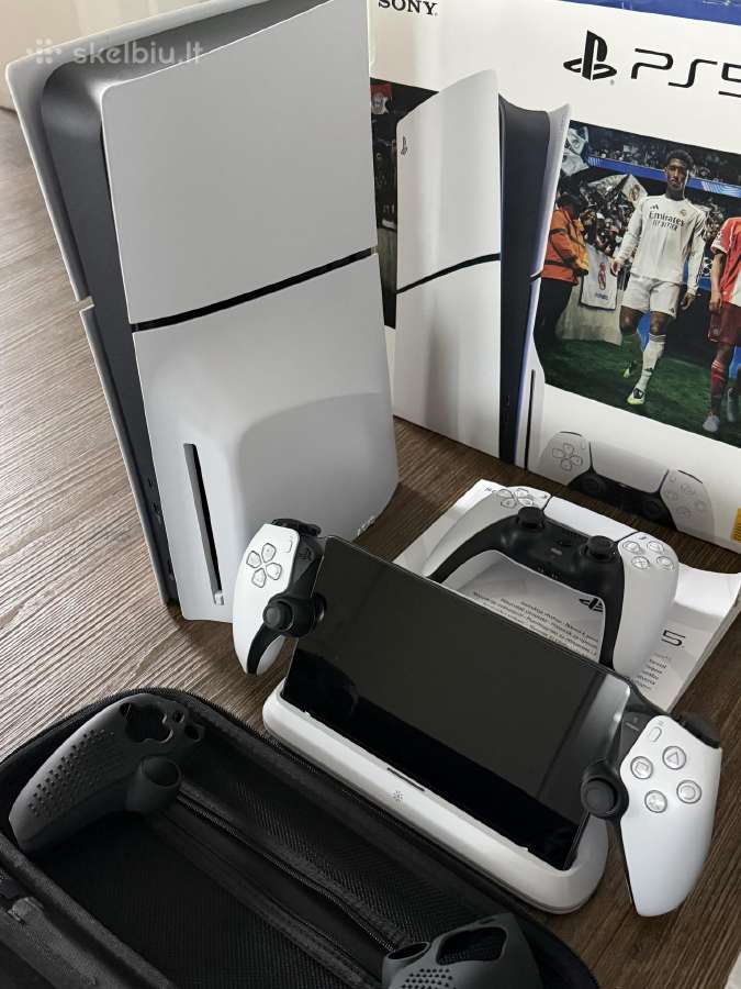 Playstation 5 Slim Disc 1tb+ps5 Portal - nuotraukos Nr. 2