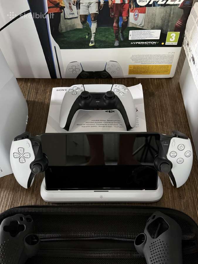 Playstation 5 Slim Disc 1tb+ps5 Portal - nuotraukos Nr. 5