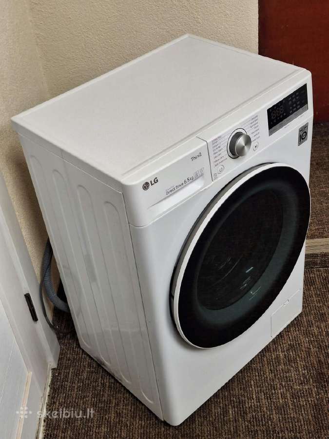 LG Thinq Inverter Direct Drive skalbimo mašina - nuotraukos Nr. 2