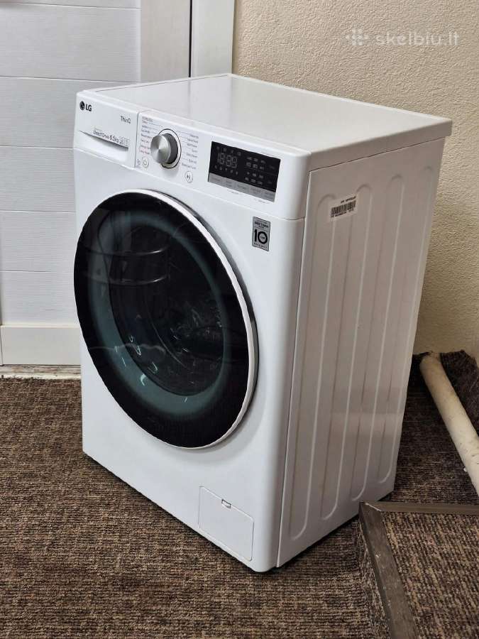 LG Thinq Inverter Direct Drive skalbimo mašina - nuotraukos Nr. 3