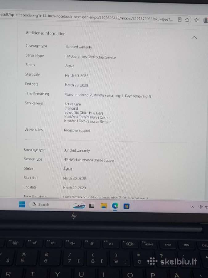 Hp Elitebook X G1i 14 Ai - nuotraukos Nr. 10