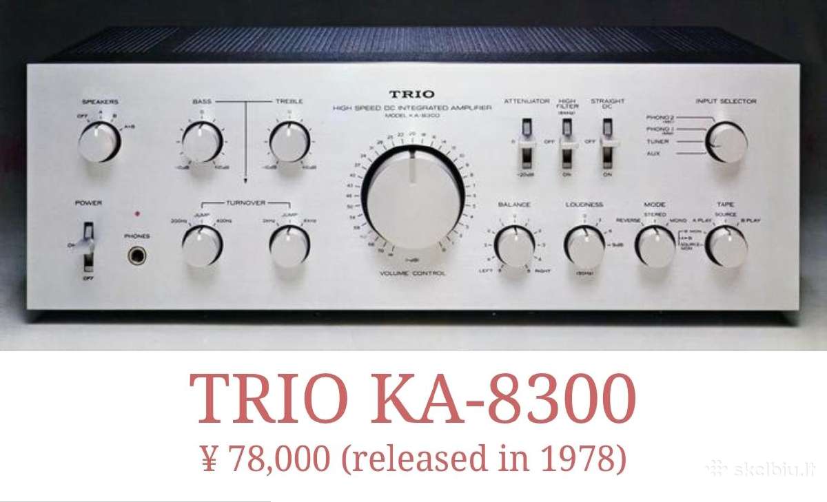 Denon Pma-500 , Trio Ka-8300 - nuotraukos Nr. 13