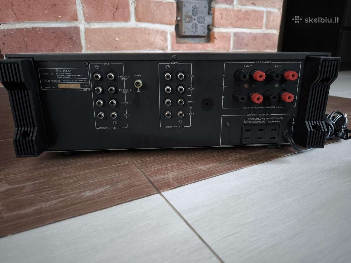 Denon Pma-500 , Trio Ka-8300 - nuotraukos Nr. 17