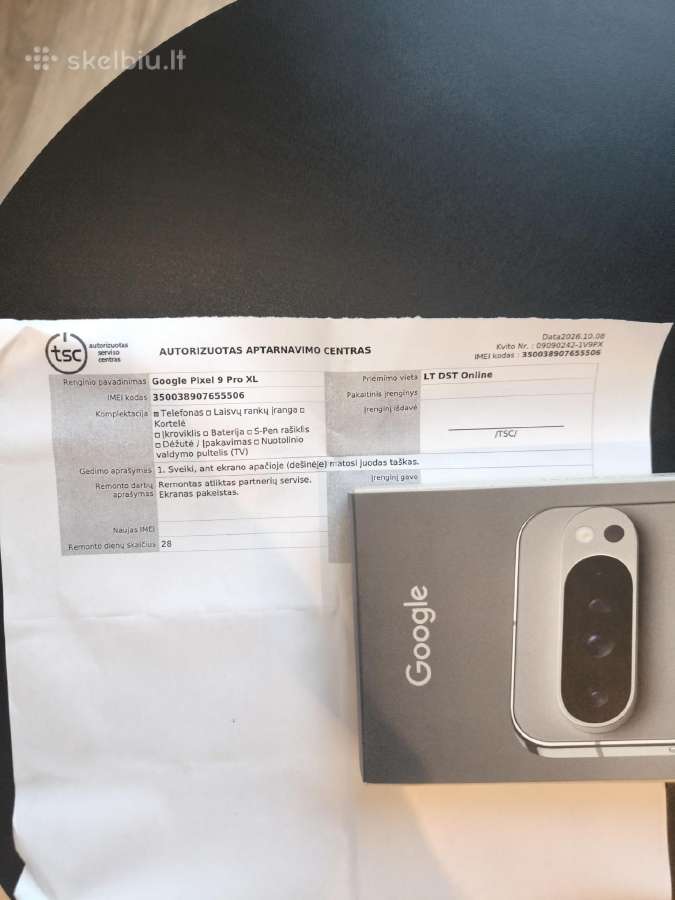 Parduodu Google Pixel 9 Pro XL 128gb - nuotraukos Nr. 5