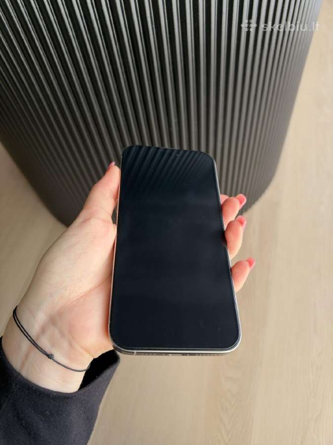 iPhone 16 pro max 256 GB Natural Titanium spalvos - nuotraukos Nr. 5