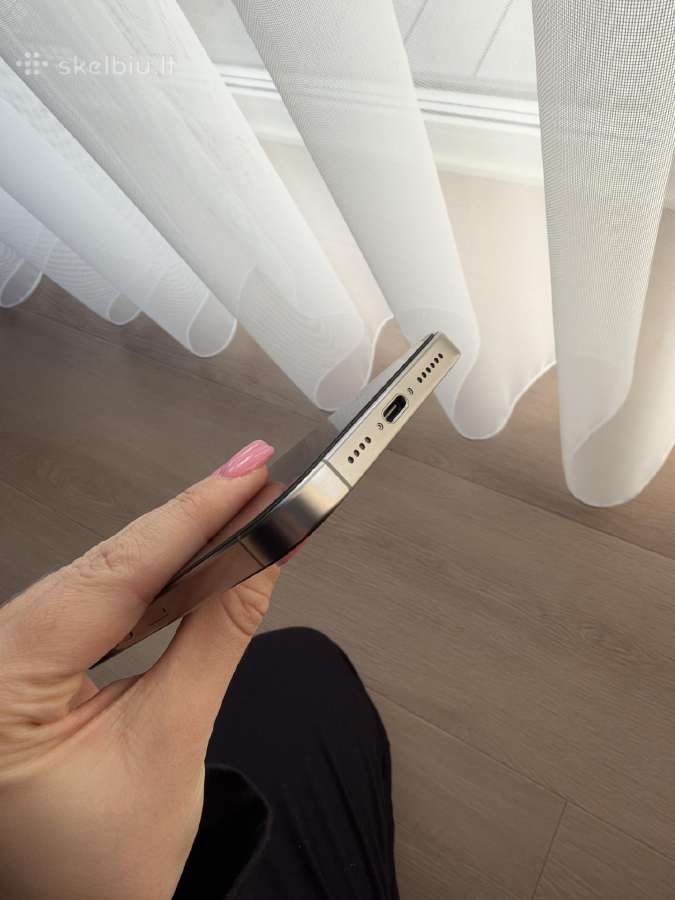 iPhone 16 pro max 256 GB Natural Titanium spalvos - nuotraukos Nr. 7