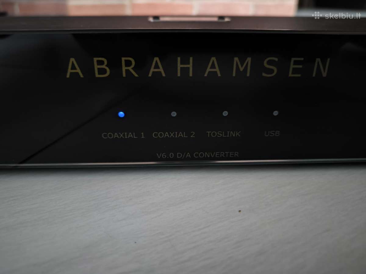 Abrahamsen V6.0 D/a Converter - nuotraukos Nr. 3