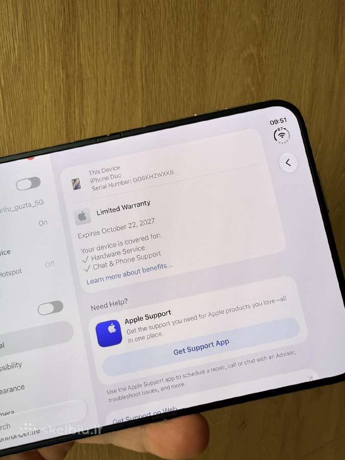 Apple iPhone Duo Starlight (256gb) - nuotraukos Nr. 10