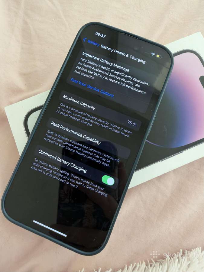 iPhone 14 pro 128 GB - nuotraukos Nr. 3