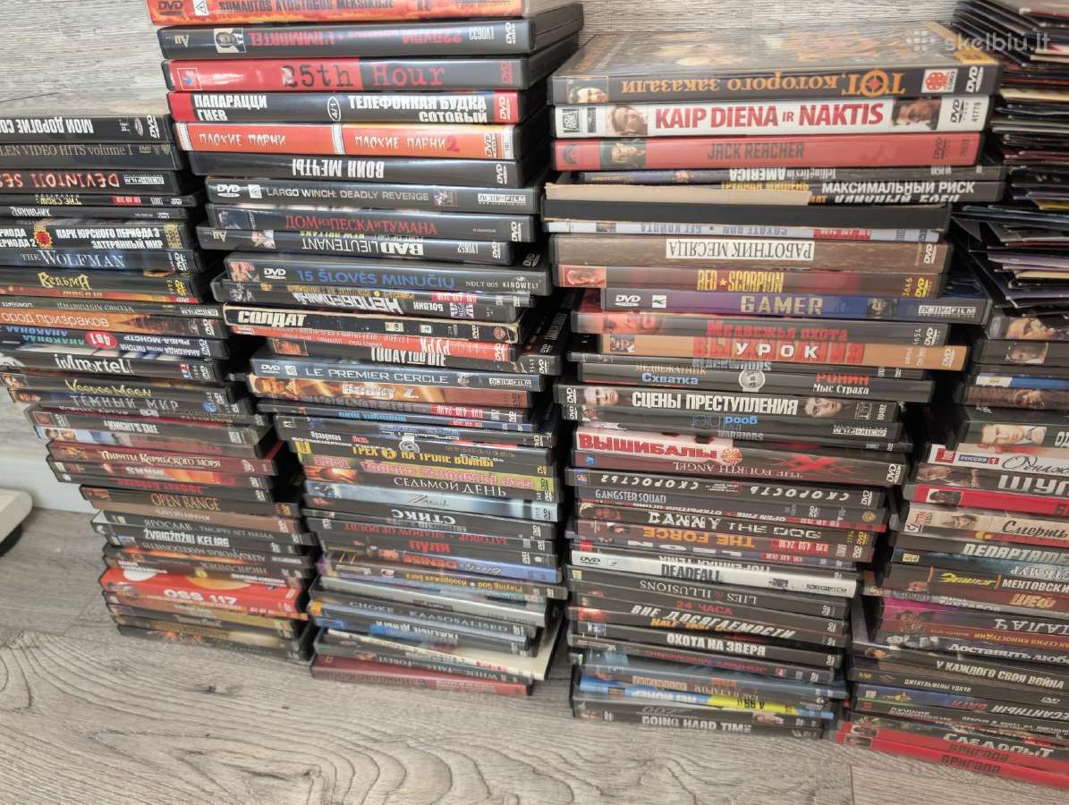 Dvd kolekcija (~550 vnt.) – Filmai ir Muzika - nuotraukos Nr. 2