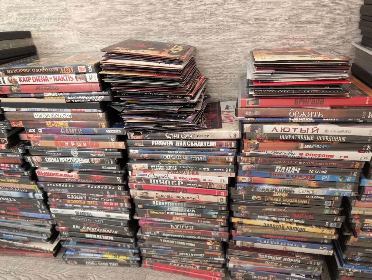 Dvd kolekcija (~550 vnt.) – Filmai ir Muzika - nuotraukos Nr. 3