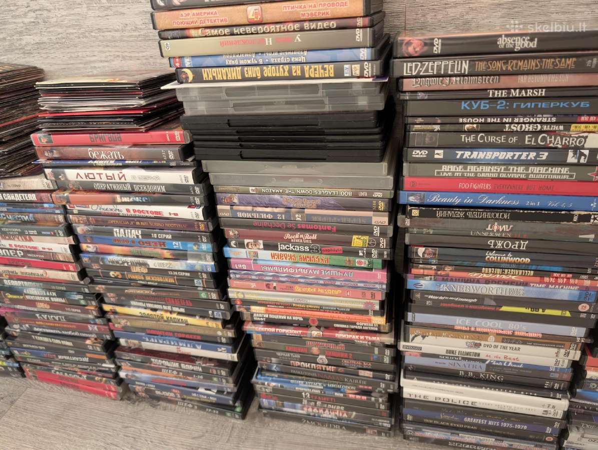 Dvd kolekcija (~550 vnt.) – Filmai ir Muzika - nuotraukos Nr. 4