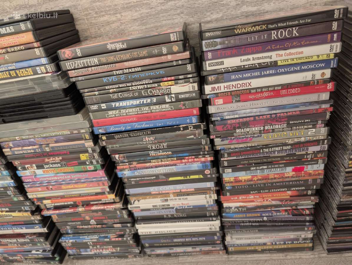 Dvd kolekcija (~550 vnt.) – Filmai ir Muzika - nuotraukos Nr. 5