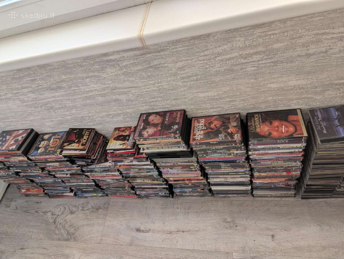 Dvd kolekcija (~550 vnt.) – Filmai ir Muzika - nuotraukos Nr. 6