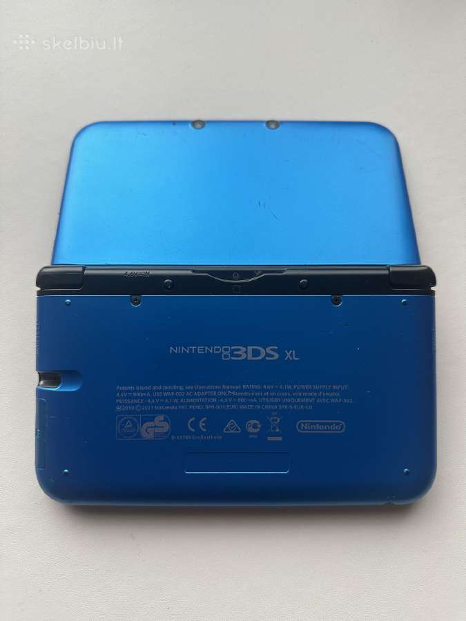 Nintendo 3ds XL Blue - nuotraukos Nr. 2