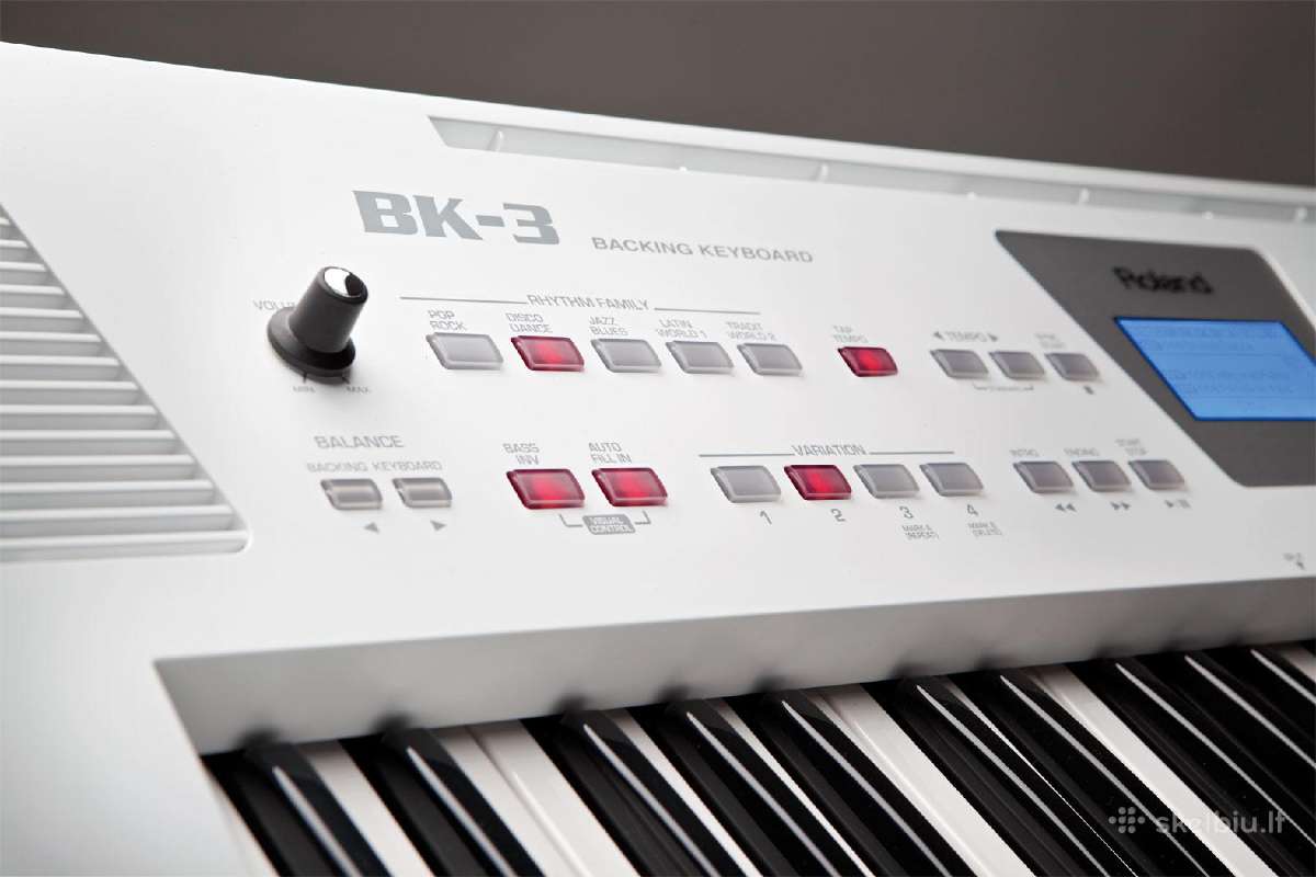 Sintezatorius Roland Bk3 - nuotraukos Nr. 2