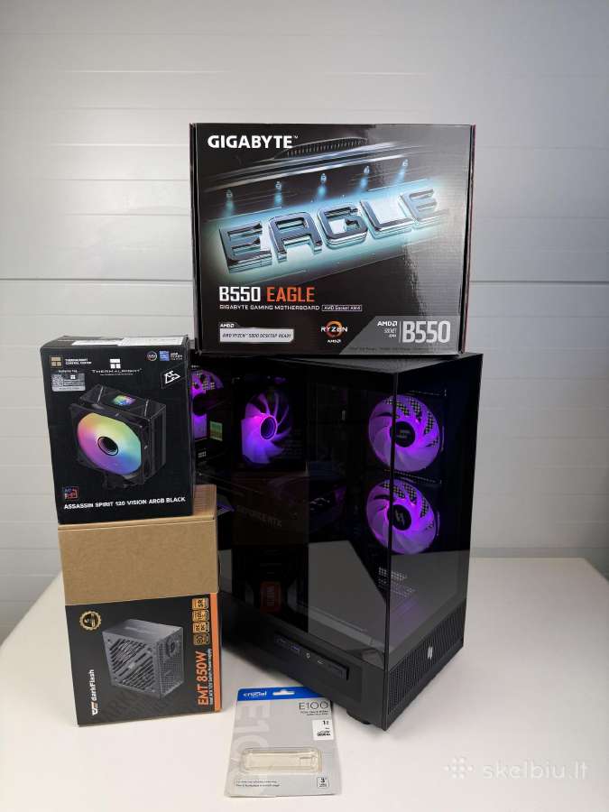Naujas Žaidimų Kompiuteris Rtx 3070 Ryzen 7 32gb - nuotraukos Nr. 14