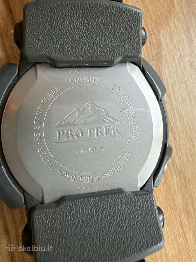 Originalus Casio Pro Trek Prw-2000 laikrodis - nuotraukos Nr. 6