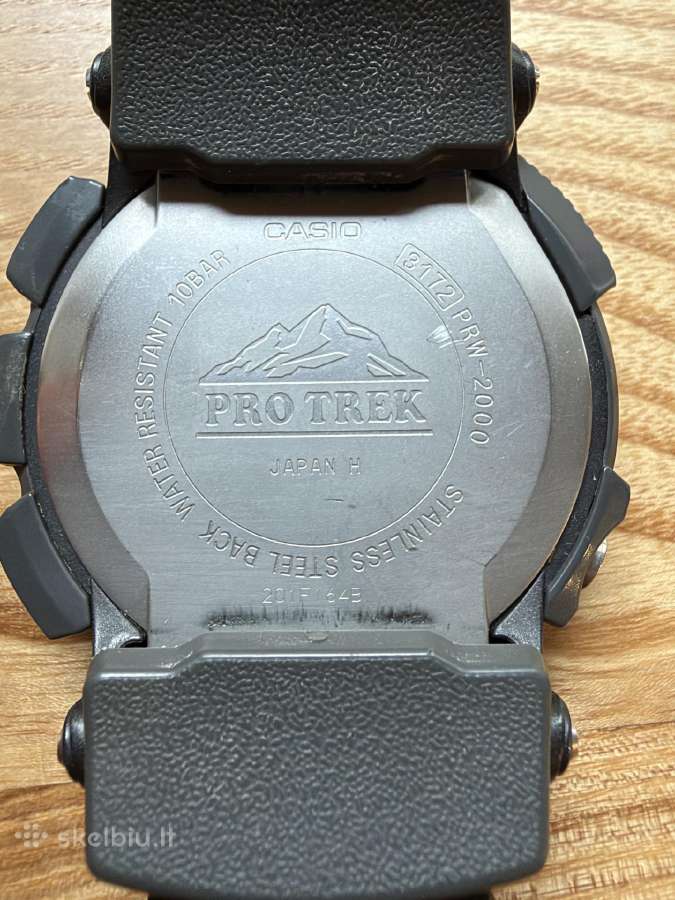 Originalus Casio Pro Trek Prw-2000 laikrodis - nuotraukos Nr. 8