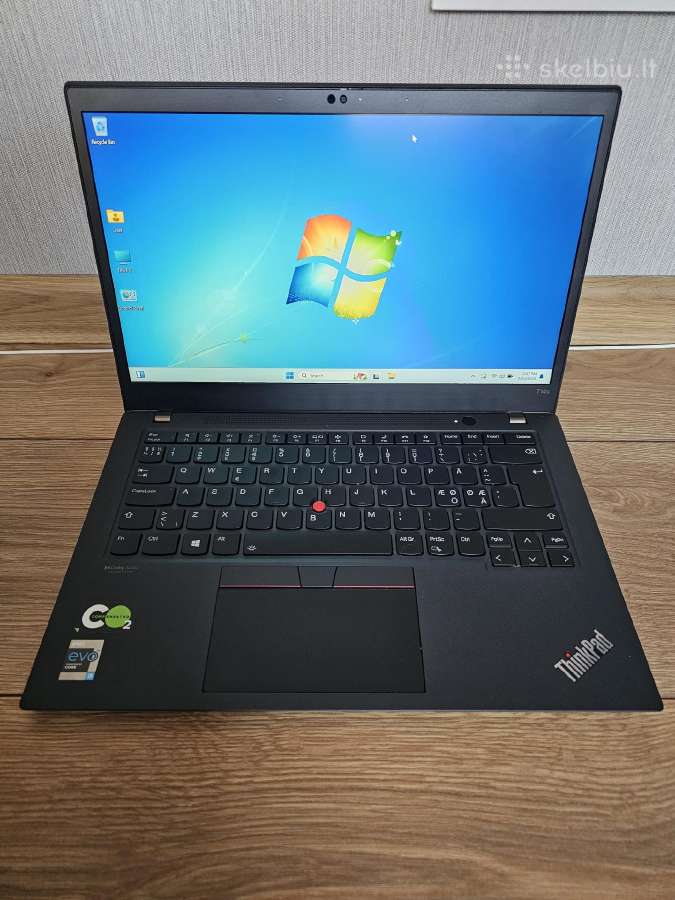 Lenovo Thinkpad T14s Gen2 I5-1145g7 16gb 256ssd 14 - nuotraukos Nr. 3