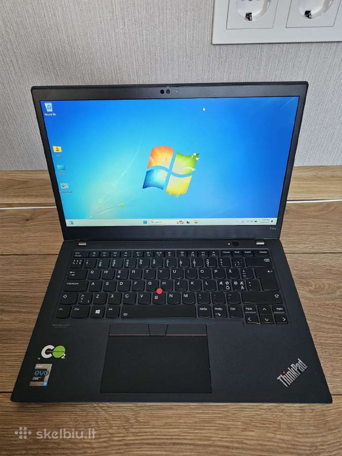 Lenovo Thinkpad T14s Gen2 I5-1145g7 16gb 256ssd 14 - nuotraukos Nr. 7