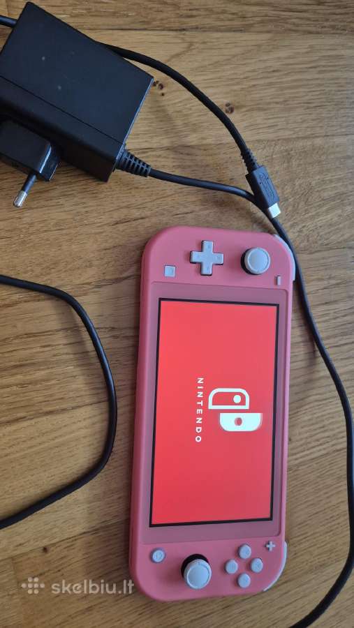 Nintendo Switch Lite ružavas - nuotraukos Nr. 4