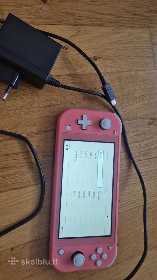 Nintendo Switch Lite ružavas - nuotraukos Nr. 5