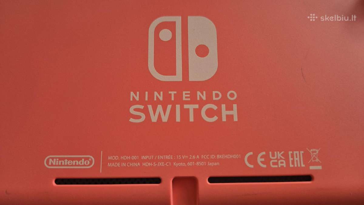 Nintendo Switch Lite ružavas - nuotraukos Nr. 6