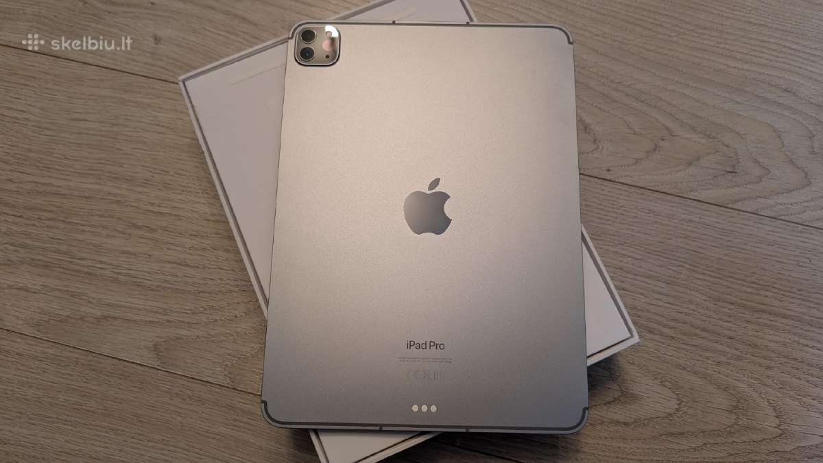 Apple iPad Pro 11" (4 kartos / M2) 256gb Wi-fi + - nuotraukos Nr. 4