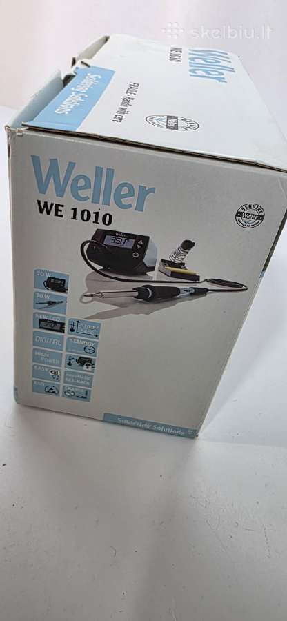 Litavimo stotelė Weller Professional We 1010 (70w) - nuotraukos Nr. 3