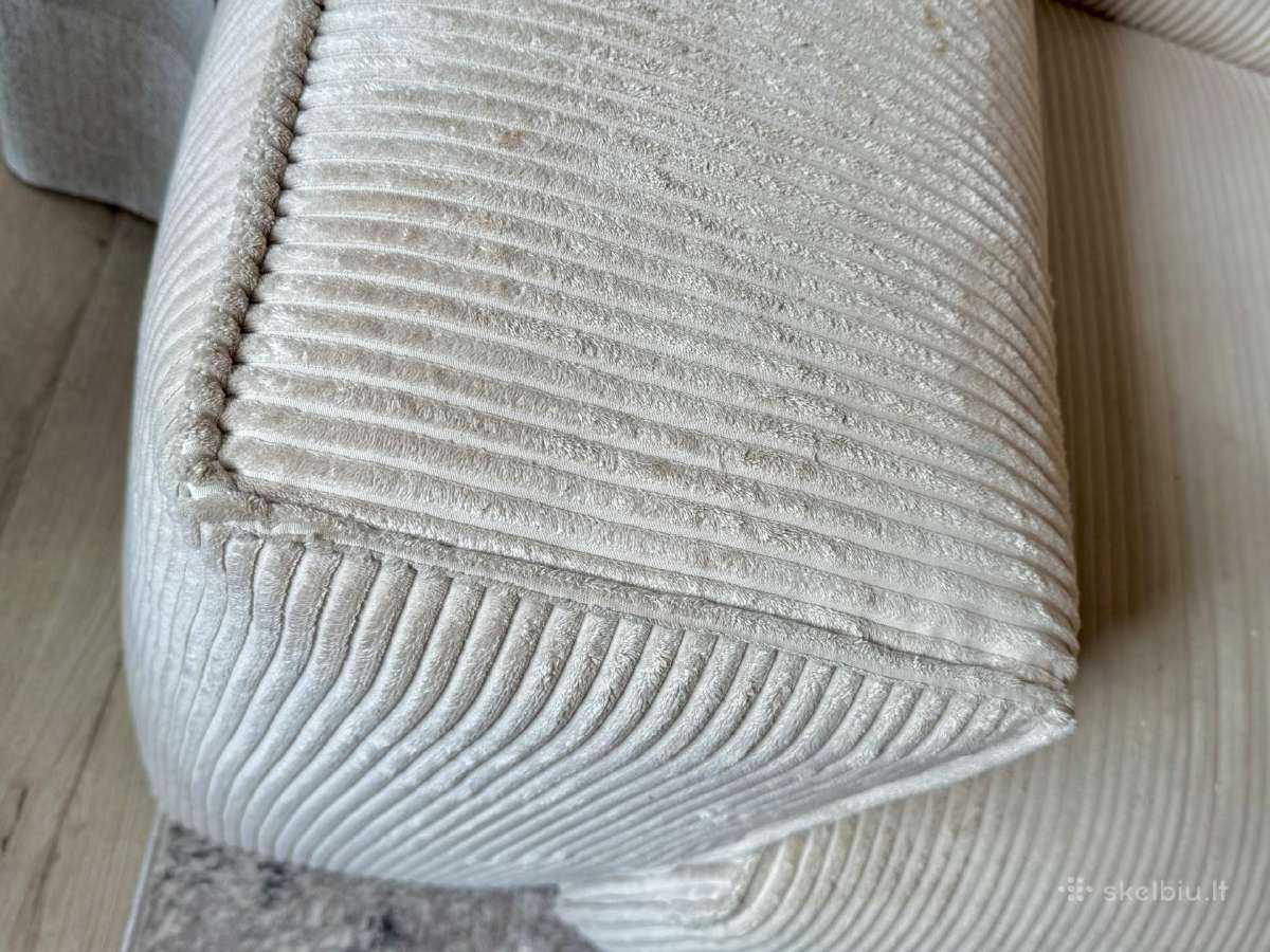 Sofas su 2 pufais - nuotraukos Nr. 3