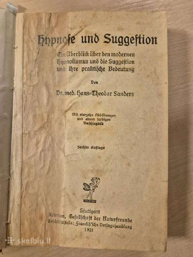 Hypnose und Suggestion Hans-theodor Sanders - nuotraukos Nr. 4