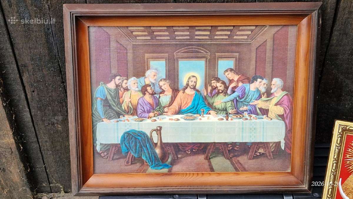 Paveikslai "Paskutinė vakarienė" ir "Šv. Marija" - nuotraukos Nr. 2