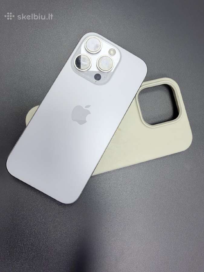 iPhone 16pro – labai geros būklės, su dėžute - nuotraukos Nr. 3