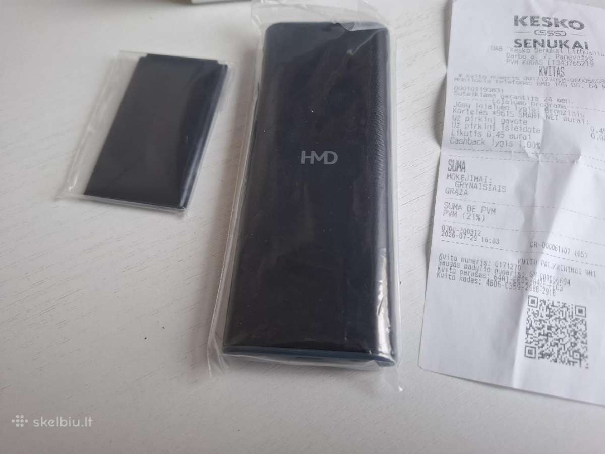 Naujas Hmd 105 4G Dual sim mobilus telefonas - nuotraukos Nr. 5